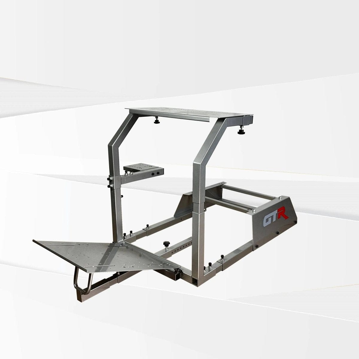 GTR Simulator Racing Simulator Cockpit Diamond Silver / Use your own seat GTA™ Model Racing Simulator