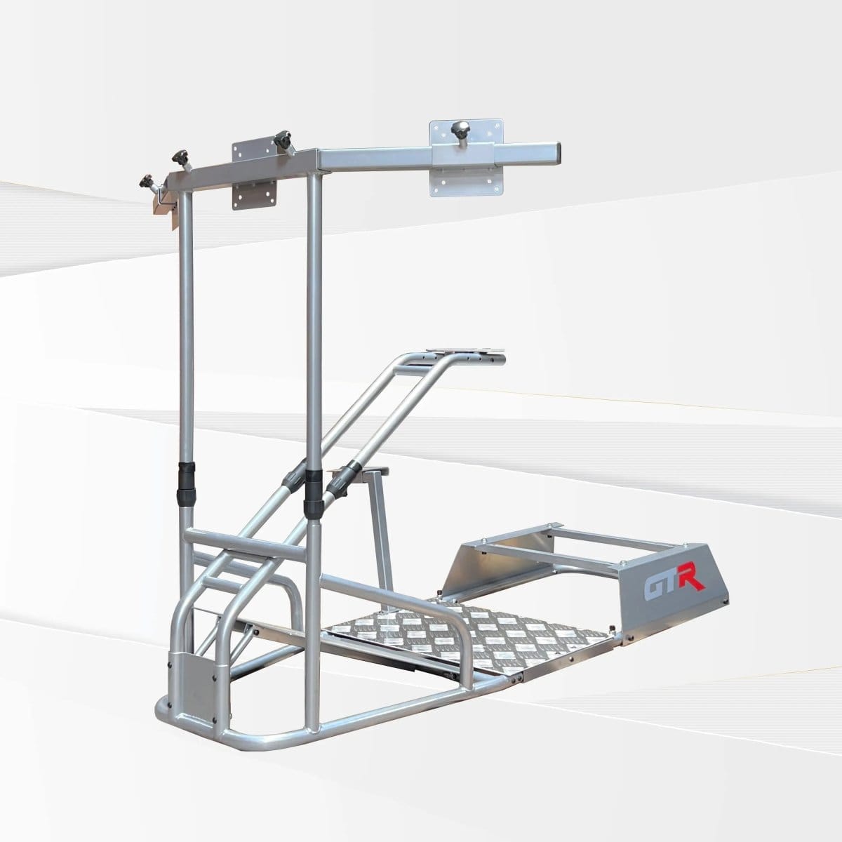 GTR Simulator Racing Simulator Cockpit Diamond Silver / Use your own seat GTS-F Model Racing Simulator