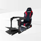 GTR Simulator Racing Simulator Cockpit Majestic Black / Speciale Black/Red GTA™ Pro Model Racing Simulator