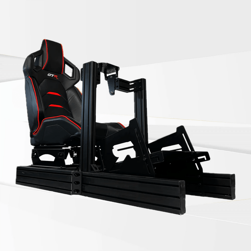 GTR Simulator Racing Simulator Cockpit Pista Black/Red GTA™ Revolution Racing Simulator
