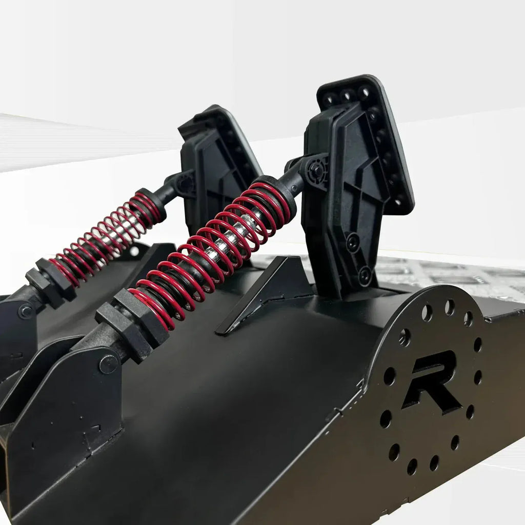 GTR Simulator RS 30 Wheels + V3 Pedal in Black Color (3-Pedal)
