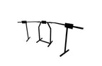 GTR Simulator Steel Stand Alone Triple monitor Stand Large Monitor Stand (Black Only)