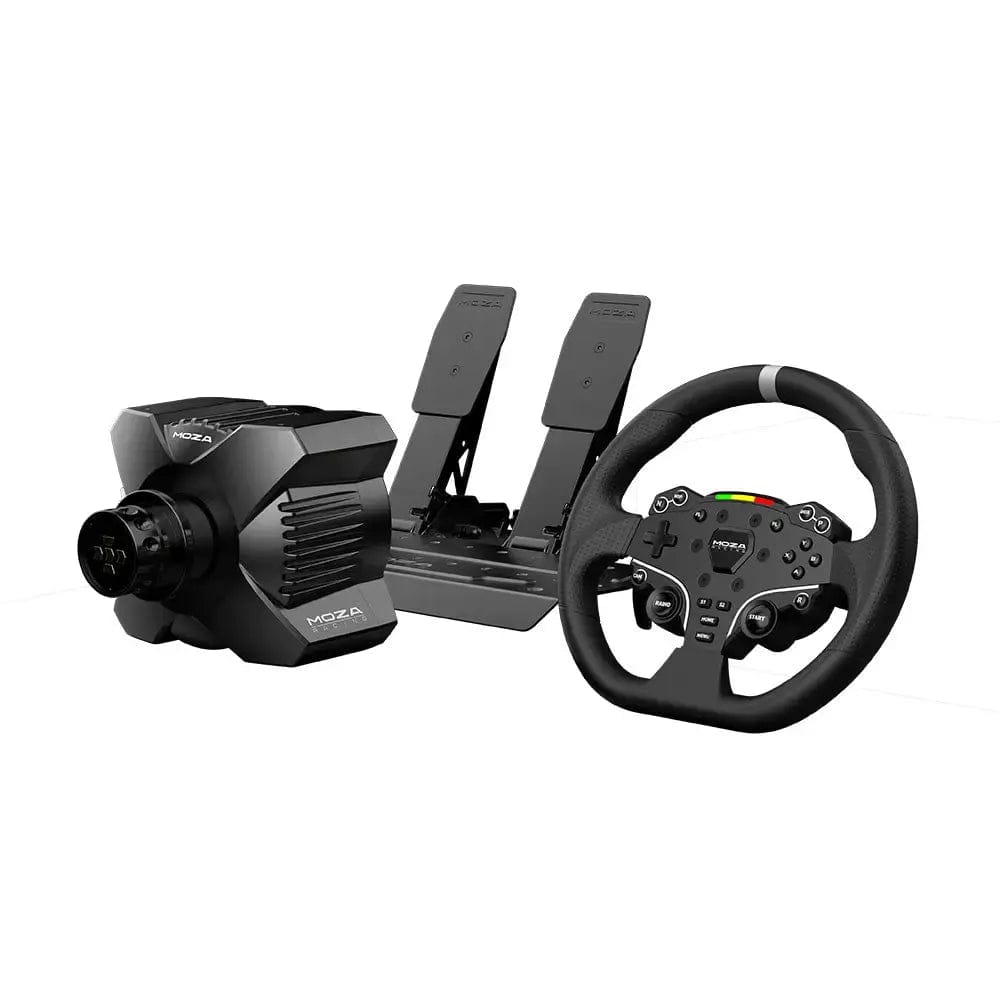 GTR Simulator Wheel Bundle MOZA R3 Racing Wheel and Pedals for PC