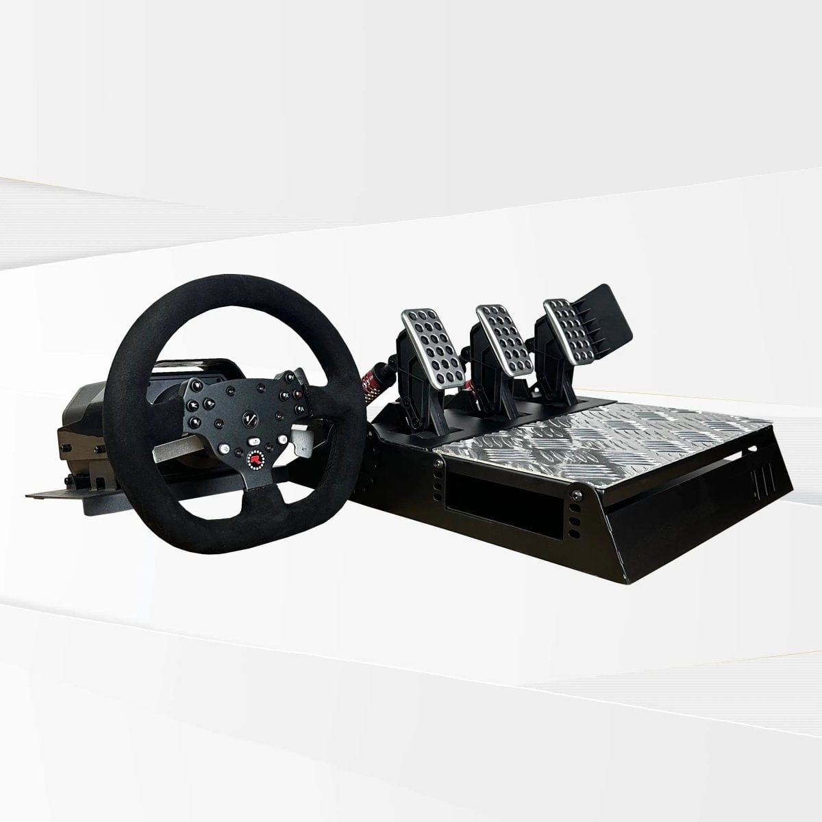 GTR Simulator Wheel Bundle RS30 Force Feedback Wheel + V3 Pro 3-Pedals RS30 Ultra Force Feedback Wheel