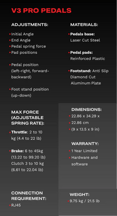 GTR Simulator Wheel Bundle RS30 Ultra Force Feedback Wheel
