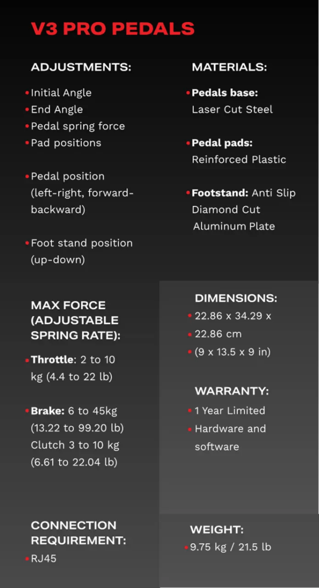 GTR Simulator Wheel Bundle RS30 Ultra Force Feedback Wheel