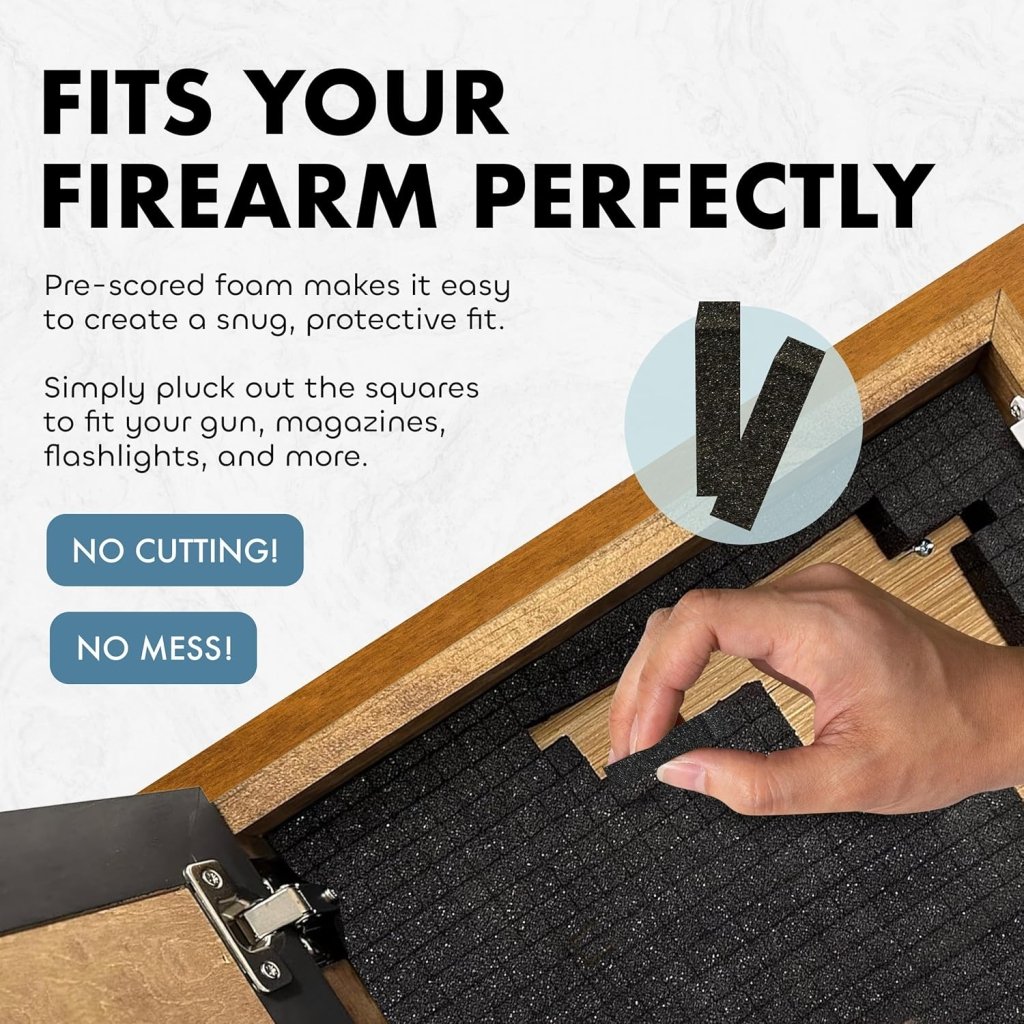 Hidden Gun Cabinet Put On The Full Armor Of God, Secure Concealed Ephesians 6:10 Gun Safe by Bellewood Designs - Bro Dreams