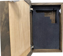 Hidden Gun Safe With Grim Reaper Design, Secure Concealed Gun Shelf by Bellewood Designs - Bro Dreams