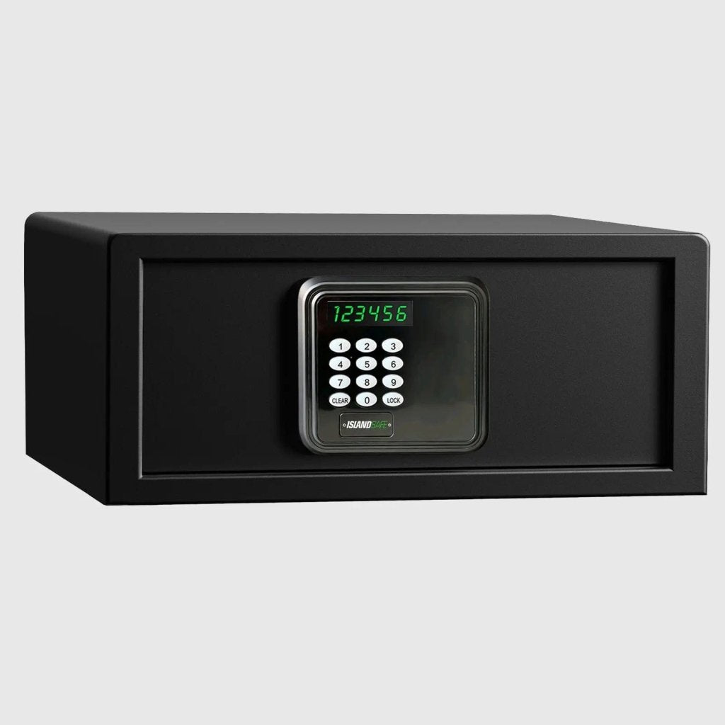 ISLANDSAFE Safe Box Black / Keypad only Hovia —  Hotel and Home Safe