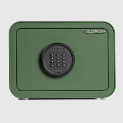 ISLANDSAFE Safe Box Green Millitari QT25 Compact Safe – Secure, Stylish, and Built to Last
