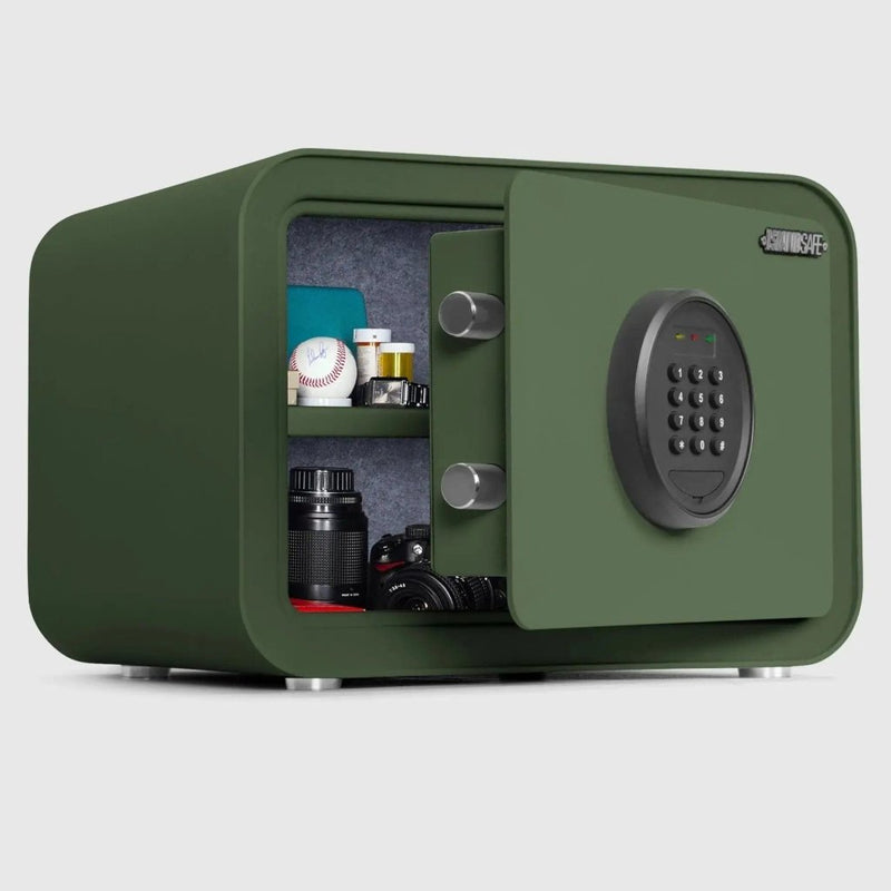 ISLANDSAFE Safe Box Millitari QT25 Compact Safe – Secure, Stylish, and Built to Last