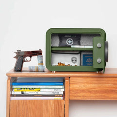 ISLANDSAFE Safe Box Millitari QT25 Compact Safe – Secure, Stylish, and Built to Last