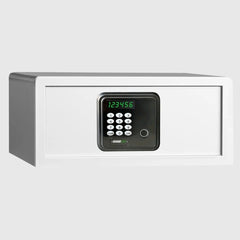 ISLANDSAFE Safe Box White / Fingerprint Hovia —  Hotel and Home Safe