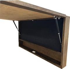 Large Hidden Gun Storage Cabinet Wall Decor - Deer and Moose In The Woods Scene - Bro Dreams