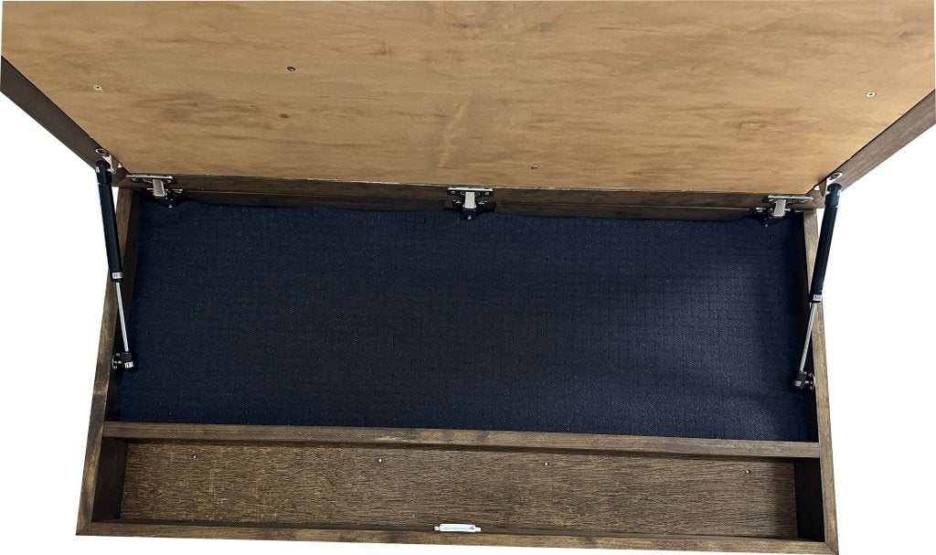 Large Hidden Gun Storage Cabinet Wall Decor - Deer and Moose In The Woods Scene - Bro Dreams