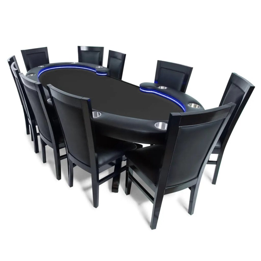 Lumen HD Premium Poker Tables - Standard Felt - Bro Dreams