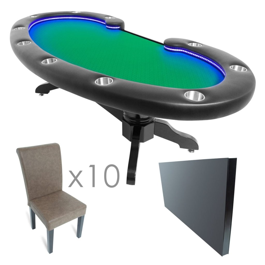 Lumen HD Premium Poker Tables - Suited Speed - Bro Dreams