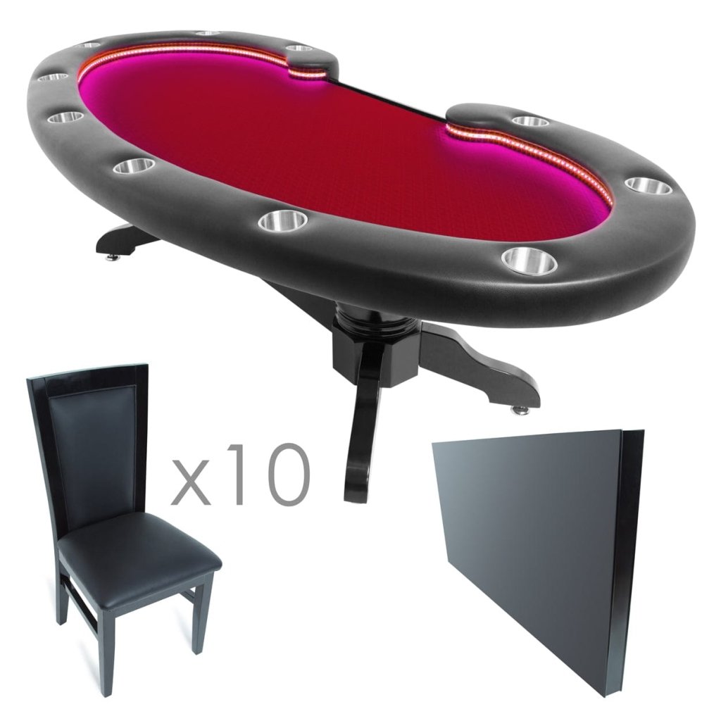 Lumen HD Premium Poker Tables - Suited Speed - Bro Dreams