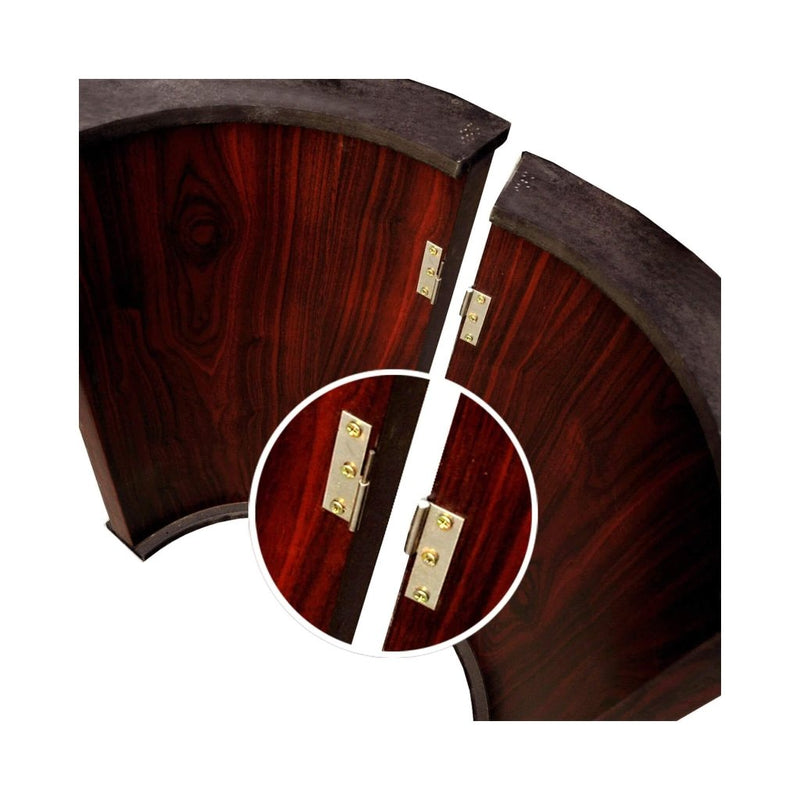 Modern 96 - Inch Wooden Poker Table With U Shape Legs, Drop Box And Chips Tray (SAK83109) - Bro Dreams