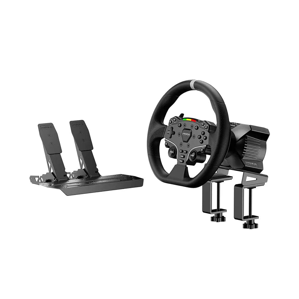 MOZA R3 Racing Wheel and Pedals for PC - Bro Dreams