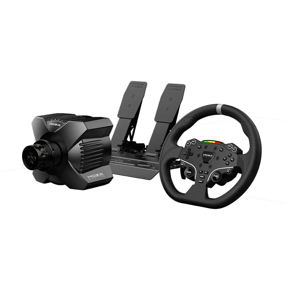 MOZA R3 Racing Wheel and Pedals for PC - Bro Dreams