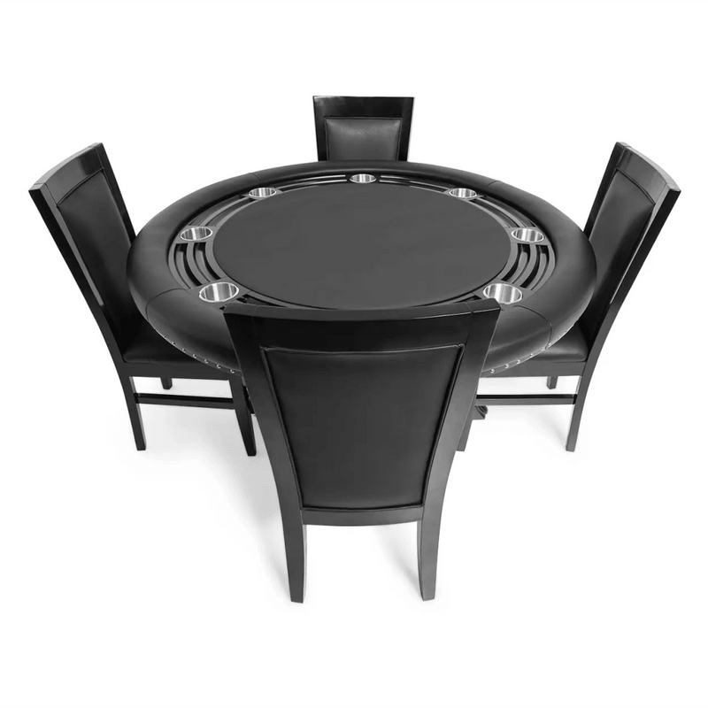 Nighthawk Black Premium Poker Tables - Standard Felt - Bro Dreams