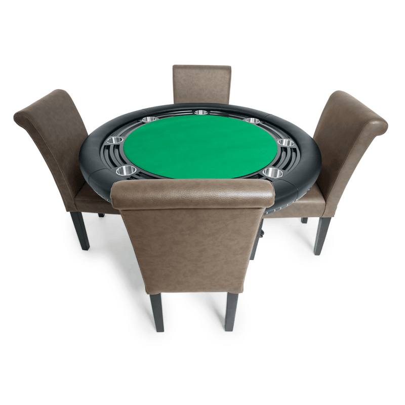 Nighthawk Black Premium Poker Tables - Standard Felt - Bro Dreams