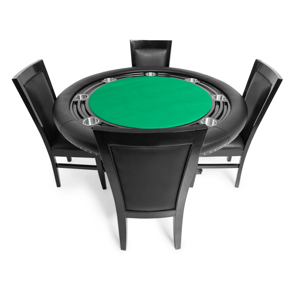 Nighthawk Black Premium Poker Tables - Standard Felt - Bro Dreams