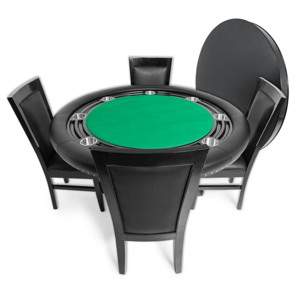 Nighthawk Black Premium Poker Tables - Standard Felt - Bro Dreams