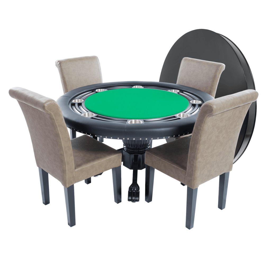 Nighthawk Black Premium Poker Tables - Suited Speed - Bro Dreams
