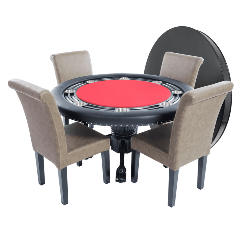 Nighthawk Black Premium Poker Tables - Suited Speed - Bro Dreams