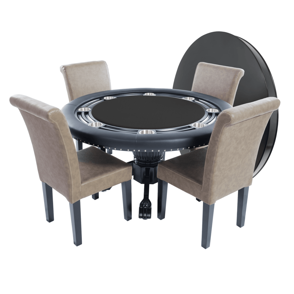 Nighthawk Black Premium Poker Tables - Suited Speed - Bro Dreams