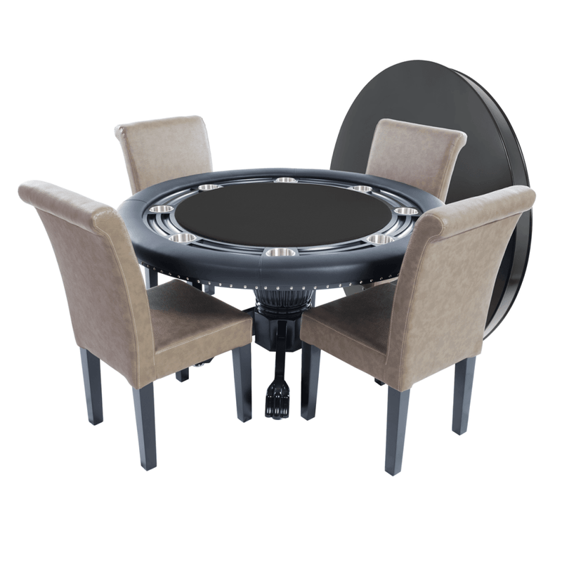 Nighthawk Black Premium Poker Tables - Suited Speed - Bro Dreams