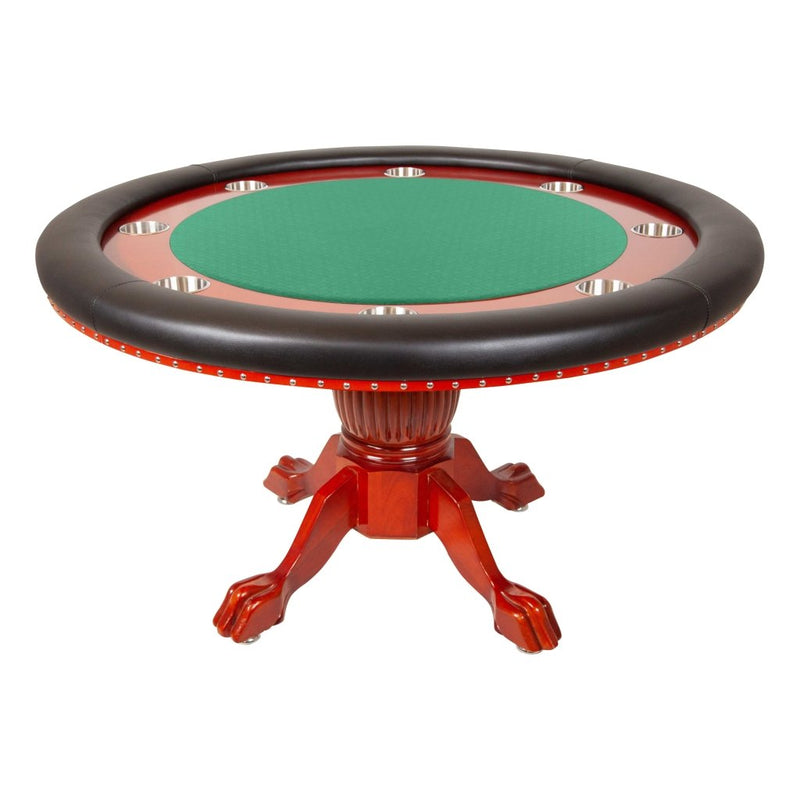 Nighthawk Mahogany Premium Poker Tables - Suited Speed - Bro Dreams