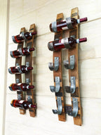 Oak Wood Wine Barrels Handcrafted Wine Barrel Bar Set #1 - Whiskey & Wine Barrel Bar with Pub Table and Bar Stools for Home Bar Decor