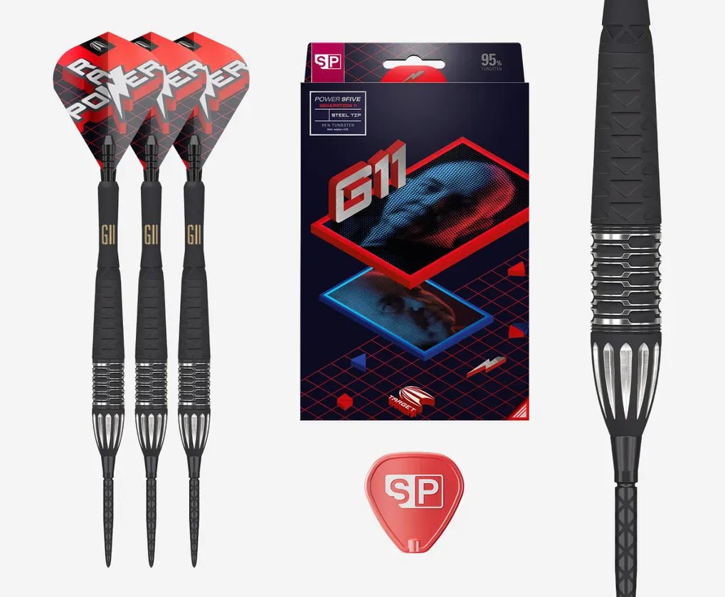 Phil Taylor Power 9Five G11 SP Steel Tip Darts - Bro Dreams