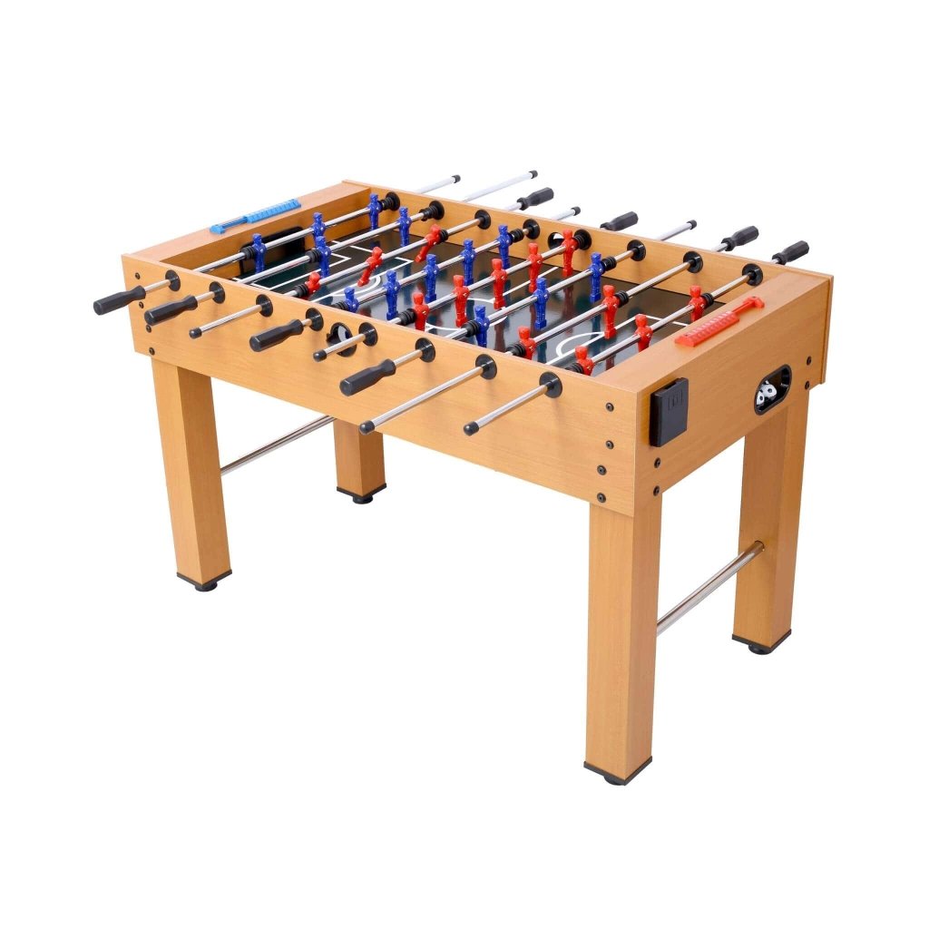 Premium 54 - Inch Professional Wooden Foosball Table With Adjustable Leg Levelers (SAK95481) - Bro Dreams