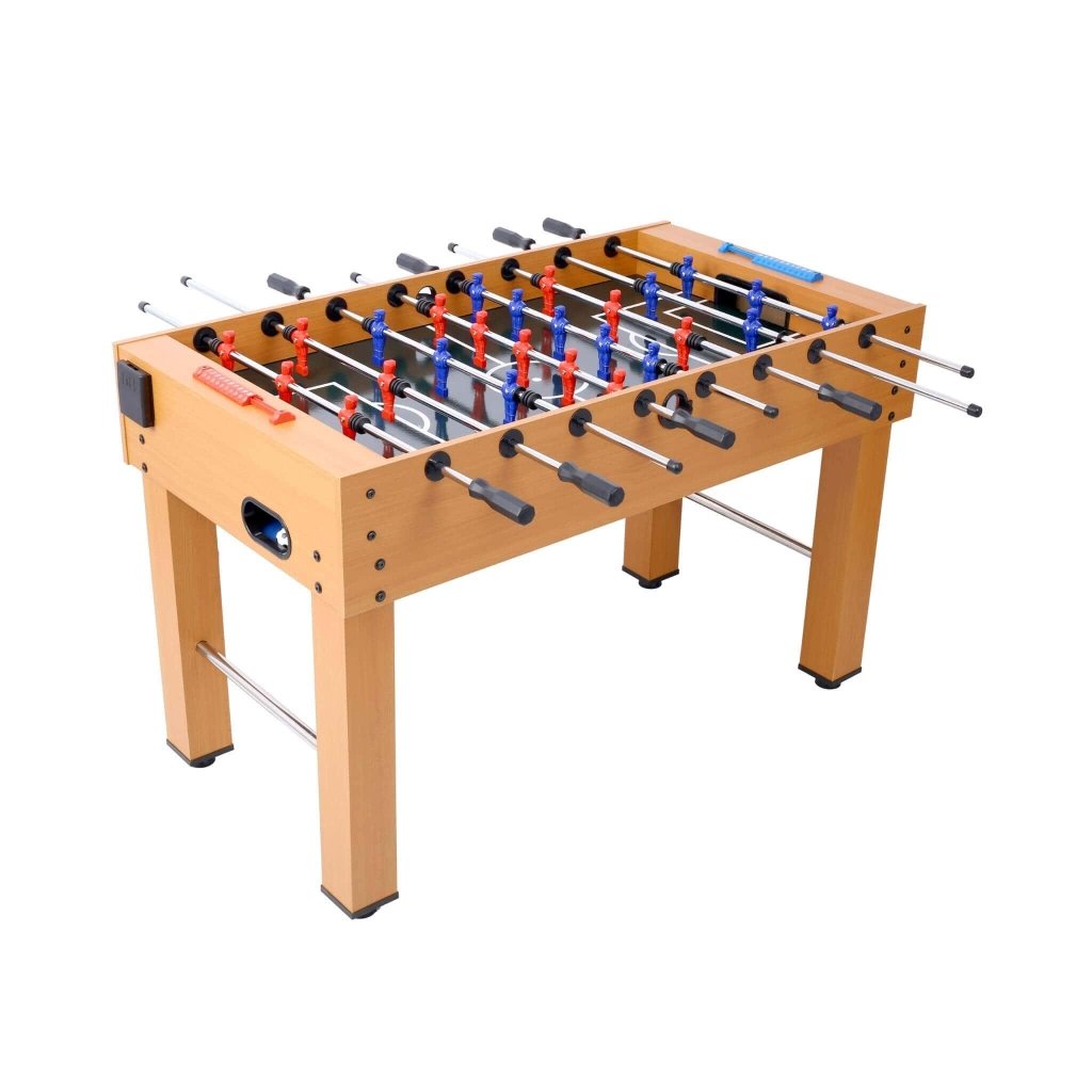 Premium 54 - Inch Professional Wooden Foosball Table With Adjustable Leg Levelers (SAK95481) - Bro Dreams
