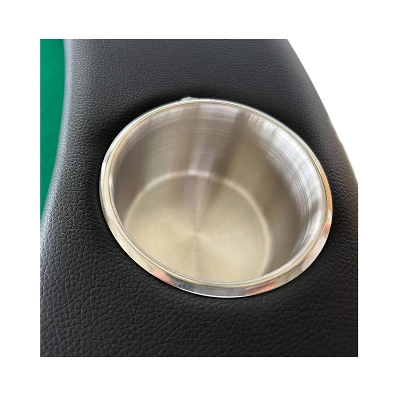 Premium 94 - Inch Foldable 10 - Player Poker Table With Wheels (SAK43087) - Bro Dreams