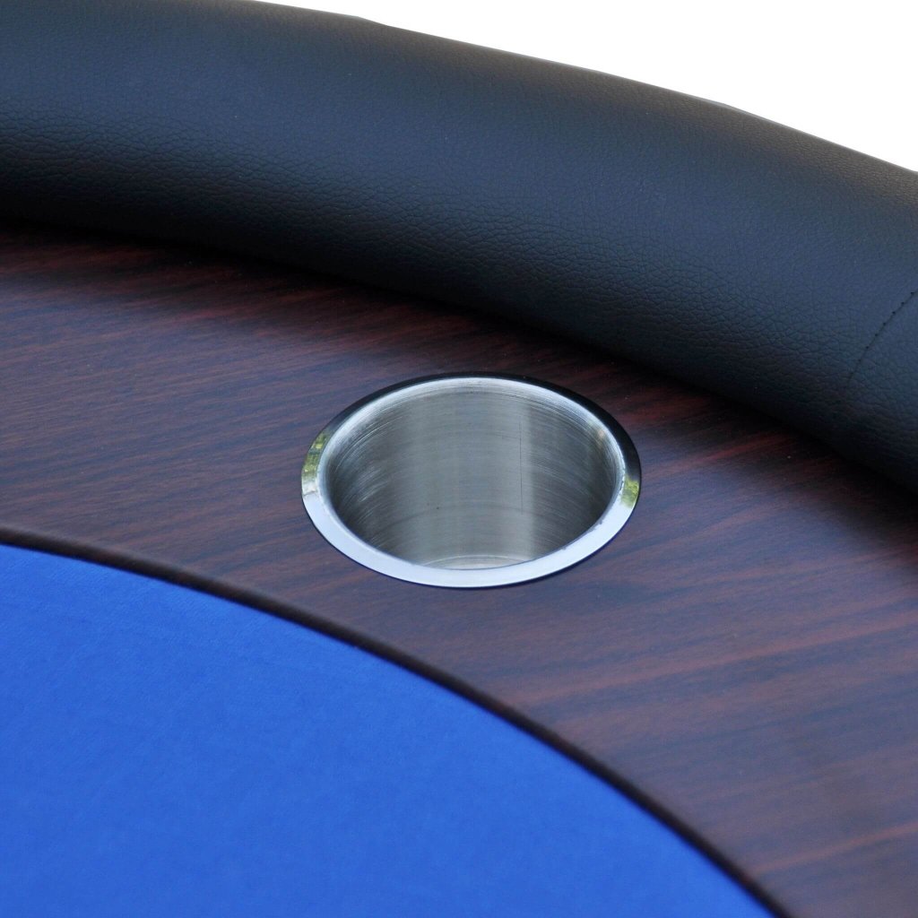 Premium 96 - Inch Poker Table With U Shape Legs, Drox Box, Chips Tray (SAK40152) - Bro Dreams
