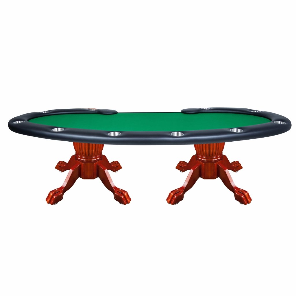 Prestige X Mahogany Premium Poker Tables - Velveteen - Bro Dreams