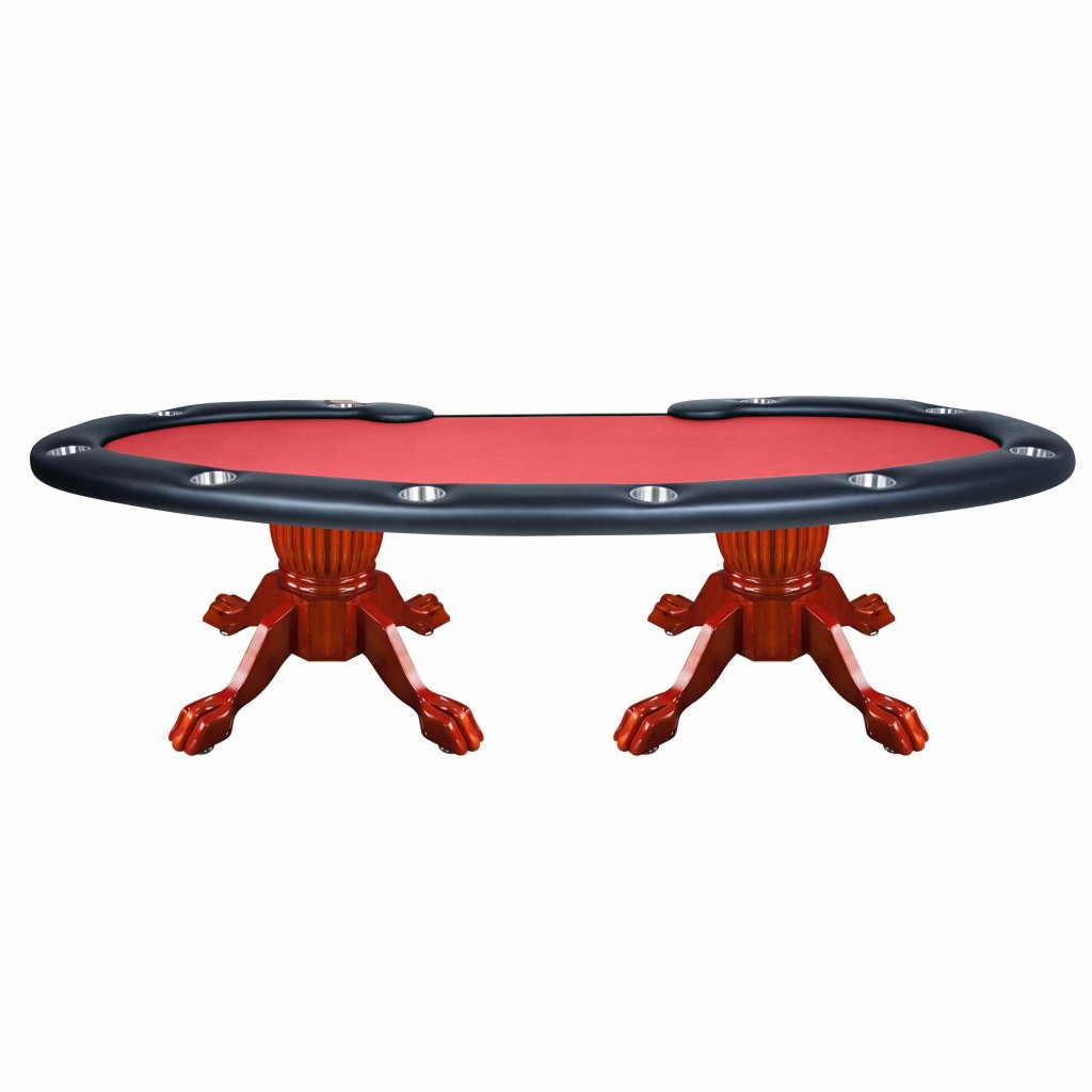 Prestige X Mahogany Premium Poker Tables - Velveteen - Bro Dreams