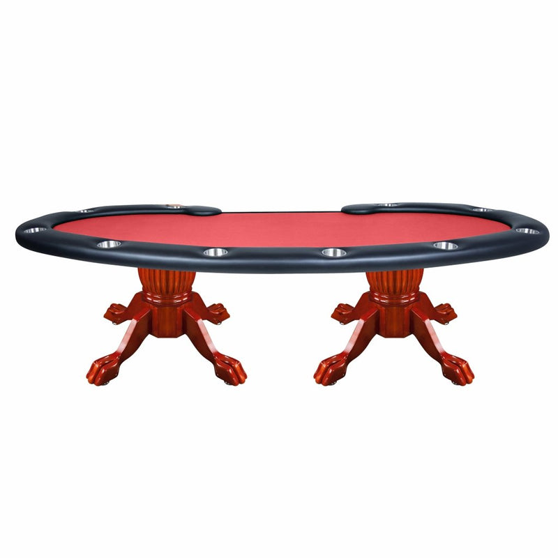 Prestige X Mahogany Premium Poker Tables - Velveteen - Bro Dreams