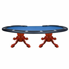Prestige X Mahogany Premium Poker Tables - Velveteen - Bro Dreams