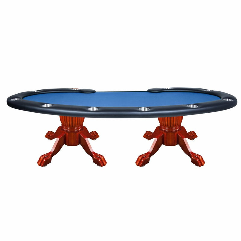 Prestige X Mahogany Premium Poker Tables - Velveteen - Bro Dreams