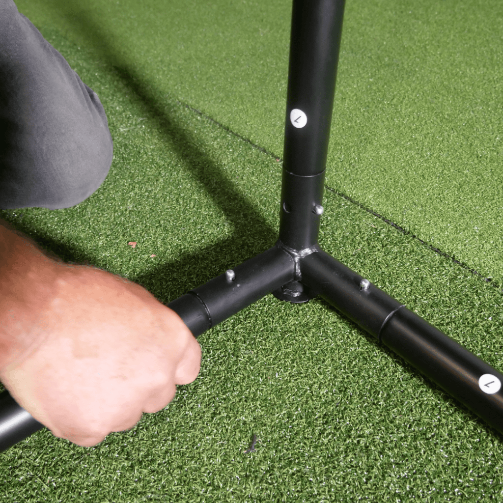 SimBox Golf Simulator Enclosure - 7 sizes, Pro + Impact Screen and Frame INCLUDES FREE SIDE BARRIERS - Bro Dreams
