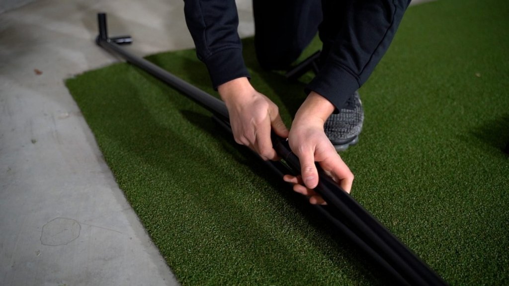 SimBox Golf Simulator Enclosure - 7 sizes, Pro + Impact Screen and Frame INCLUDES FREE SIDE BARRIERS - Bro Dreams