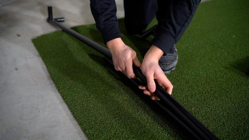 SimBox Golf Simulator Enclosure - 7 sizes, Pro + Impact Screen and Frame INCLUDES FREE SIDE BARRIERS - Bro Dreams