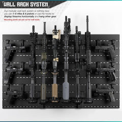 Wall Rack System - 10 Panel and Attachments - Bro Dreams
