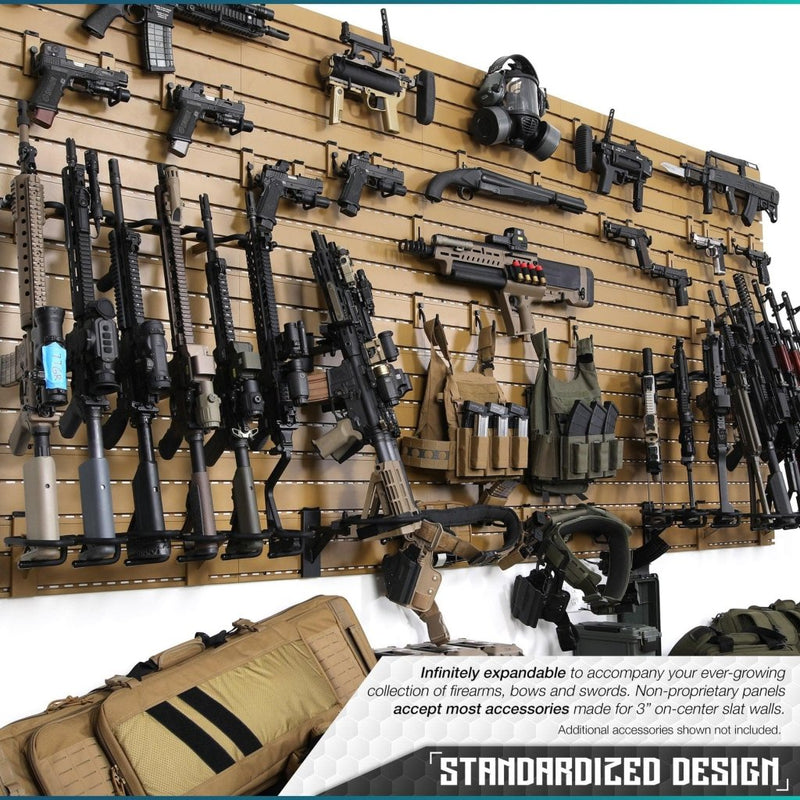 Wall Rack System - 10 Panel and Attachments - Bro Dreams